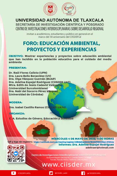 20220504 foro educación ambiental proyectos y experiencias