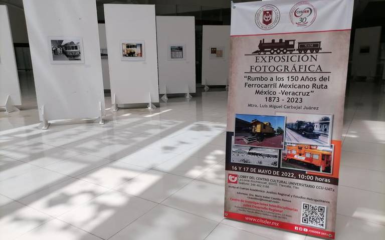 ciisder exposición fotográfica Rumbo a los 150 Años del Ferrocarril Mexicano